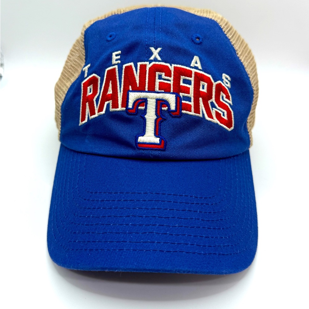 Texas Rangers MLB Snapback Baseball‎ Cap Hat Fan Favorite Blue OSFA Blue